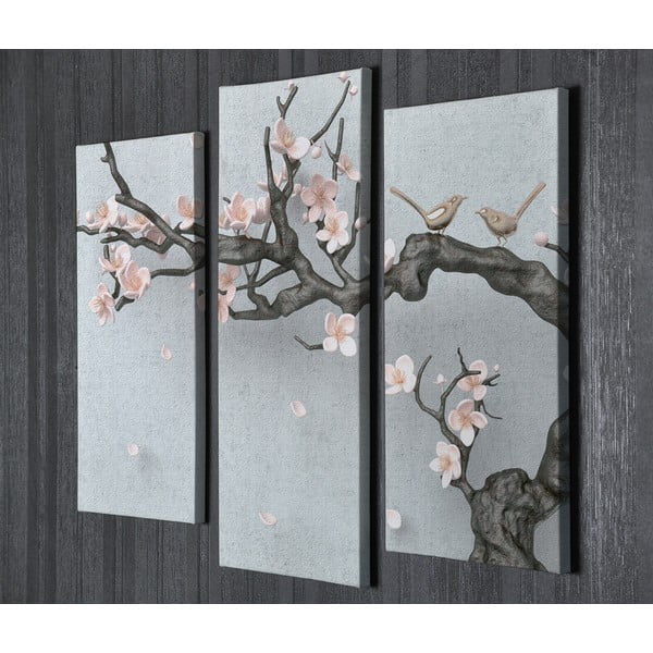 Slike u setu od 3 komada Sakura - Wallity-image-4