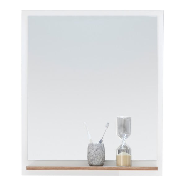 Zidno ogledalo s policom 60x75 cm Set 923 - Pelipal