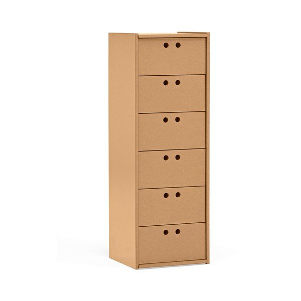 Ormarić u prirodnoj boji 40x118x40 cm Wally – Teulat