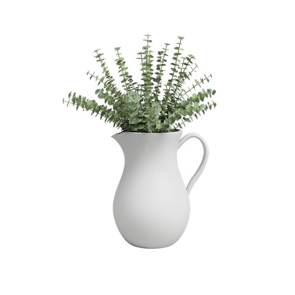 Bijela keramička ručno izrađena vaza (visina 30 cm) Harmonia – Artevasi-image-2