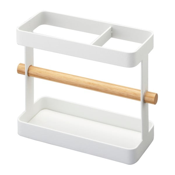 Bijeli stalak za kuhinjski alat YAMAZAKI Tosca