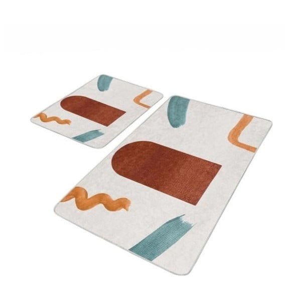 Od samta kupaonske prostirke u setu 2 kom 60x100 cm – Mila Home