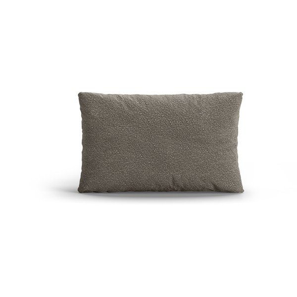 Sivi ukrasni jastuk za sjedeću garnituru od bouclé tkanine Poppy – Micadoni 