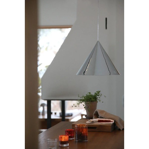 Metalna viseća svjetiljka u srebrnoj boji s metalnim sjenilom ø 37,5 cm Tip – Markslöjd-image-3