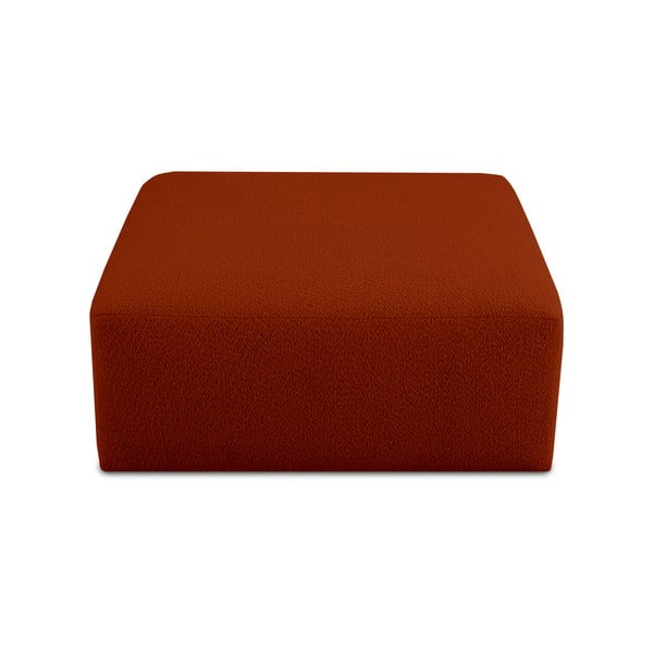 Ciglasta modularna sjedeća garnitura od bouclé tkanine Roxy – Scandic-image-1