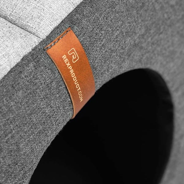 Svijetlo siva kućica za pse 43x43 cm Up and Down L - Rexproduct-image-1