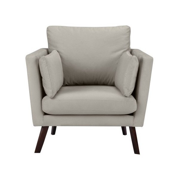 Svijetlo siva fotelja Mazzini Sofas Elena