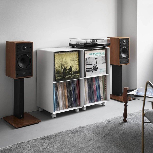 Bijeli metalni regal na kotačima 40x73x38 cm Tower – YAMAZAKI-image-4