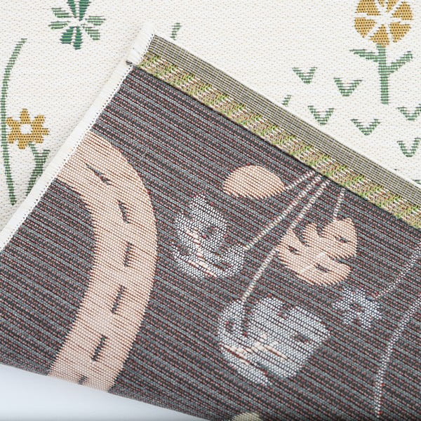 Krem dječji tepih za igru 123x180 cm Garden Life – Nattiot-image-4