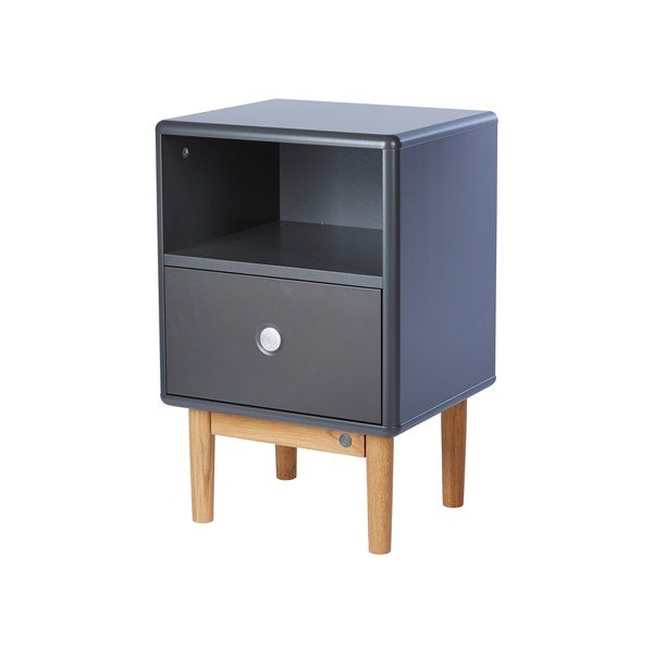 Antracitno sivi noćni ormarić Color Box – Tom Tailor-image-2