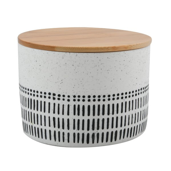 Bijeli kupaonski organizator za pamučne vatice od polyresina Yuma – Spirella