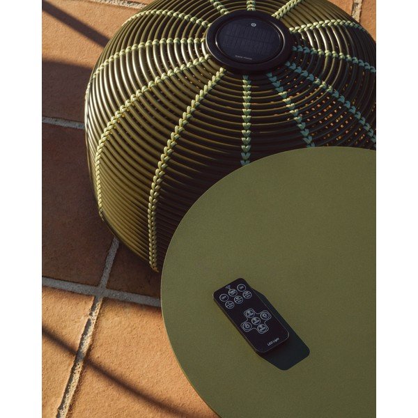 LED stolna/prijenosna vanjska svjetiljka sa solarnim panel/s USB ø 50 cm Garoina – Kave Home-image-4