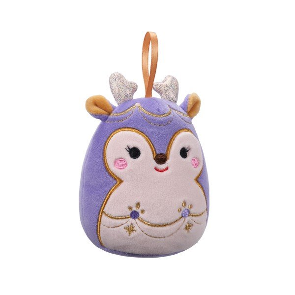 Tekstilni ukas za božićno drvce ø 10 cm Reindeer Jaida – SQUISHMALLOWS-image-1