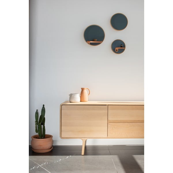 TV komoda od masivnog hrasta Gazzda Fawn Natural-image-3