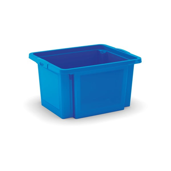 Plava plastična kutija za pohranu 42x35x23 cm H-Box S – KIS