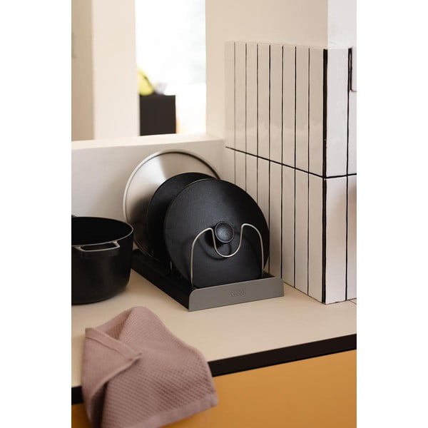 Sivi organizator za poklopce ili tave Joseph Joseph-image-3