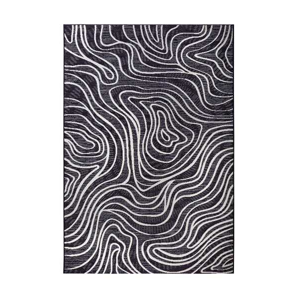 Antracitno sivi vanjski tepih 155x230 cm – Elle Decoration