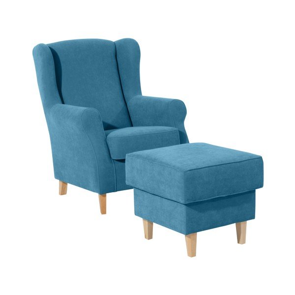 Petrol plavi otoman Max Winzer Lorris-image-2