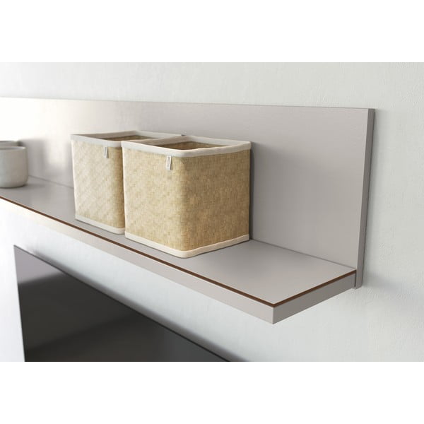 Sivo-bež polica u dekoru oraha California - Germania-image-1