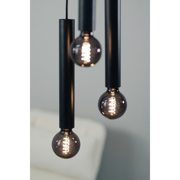 Crna visilica s metalnim sjenilom 25x25 cm Sencillo - Markslöjd-image-2