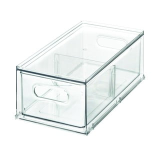 Prozirna kutija za odlaganje iDesign The Home Edit , 31,8 x 17,8 cm