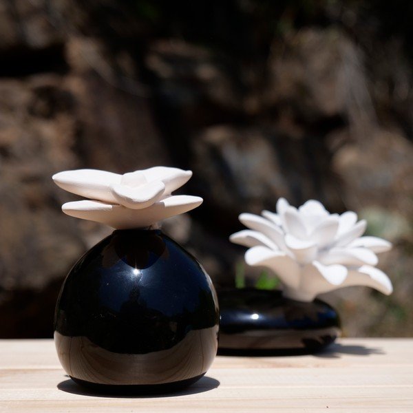 Bijeli keramički difuzor s mirisom vanilije Boles d´olor-image-1