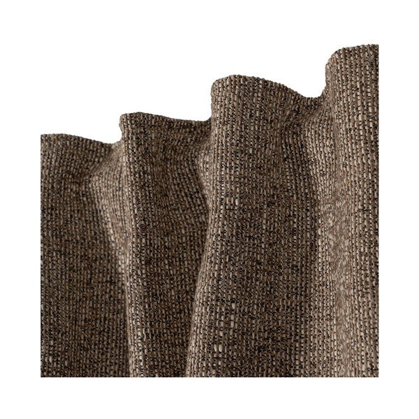 Smeđa zavjesa 140x260 cm – Ixia-image-2