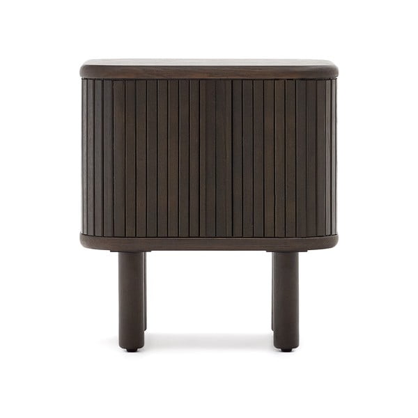 Tamno smeđi noćni ormarić Mailen – Kave Home-image-3