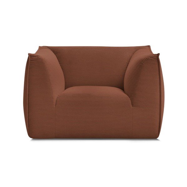 Narančasta fotelja od samta Giorgia – Bobochic Paris-image-2