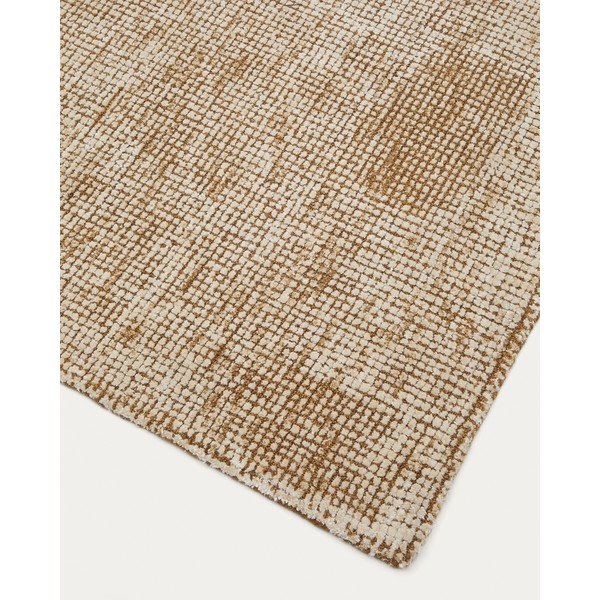 Bež ručno rađen tepih od mješavine vune 200x300 cm Susi – Kave Home-image-3
