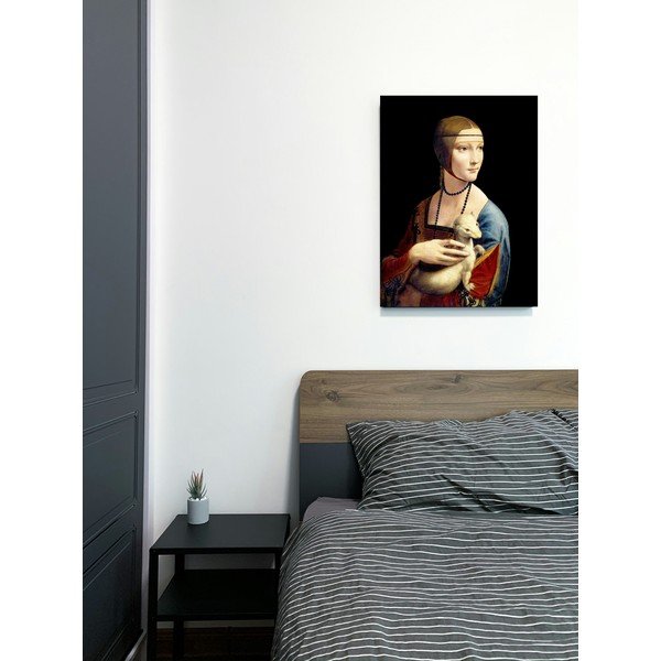 Slika reprodukcija 50x70 cm Lady with an Ermine, Leonardo Da Vinci – Fedkolor-image-1