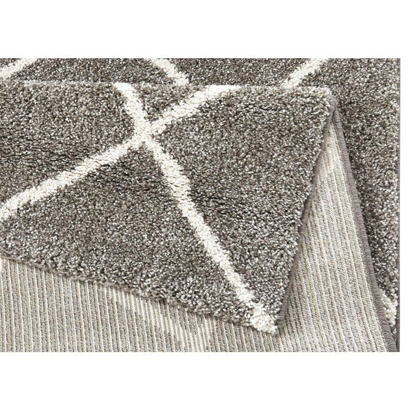 Smeđi tepih Mint Rugs Grid, 80 x 150 cm-image-3
