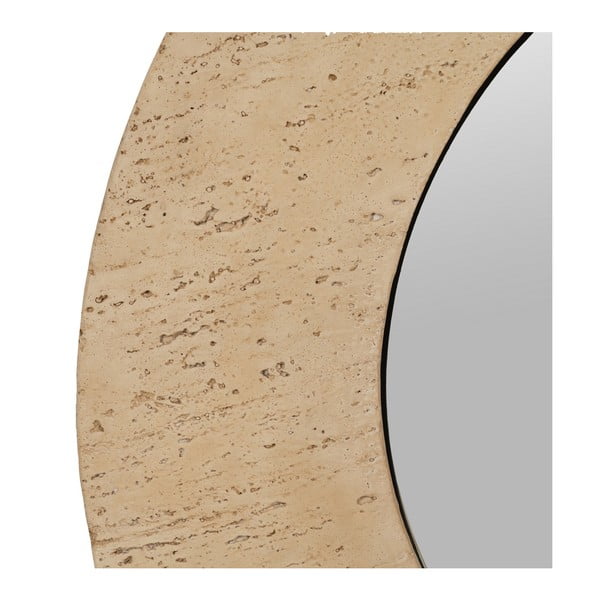 Zidno ogledalo s okvirom od kamena 80x80 cm Piedra – Ixia-image-4