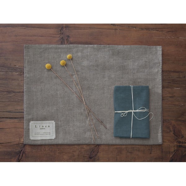 Set od 4 pamučne salvete Really Nice Things Turquoise, 43 x 43 cm-image-2