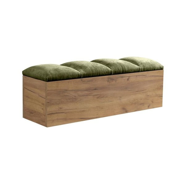 Zelena/u prirodnoj boji klupa Kumo – Bobochic Paris