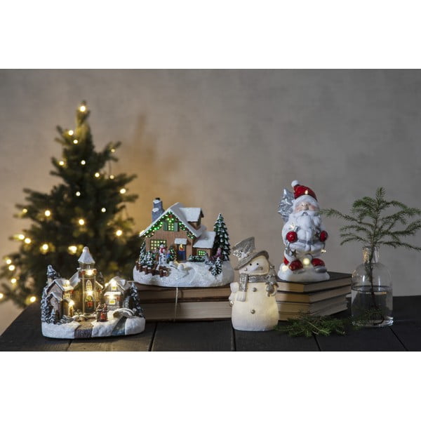 Bijeli/u srebrnoj boji svjetlosni ukras s božićnim motivom Buddy – Star Trading-image-3