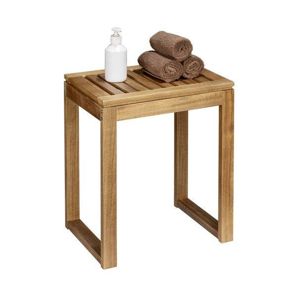 Stolac od masivnog bagrema u prirodnoj boji Fondi – Wenko-image-3