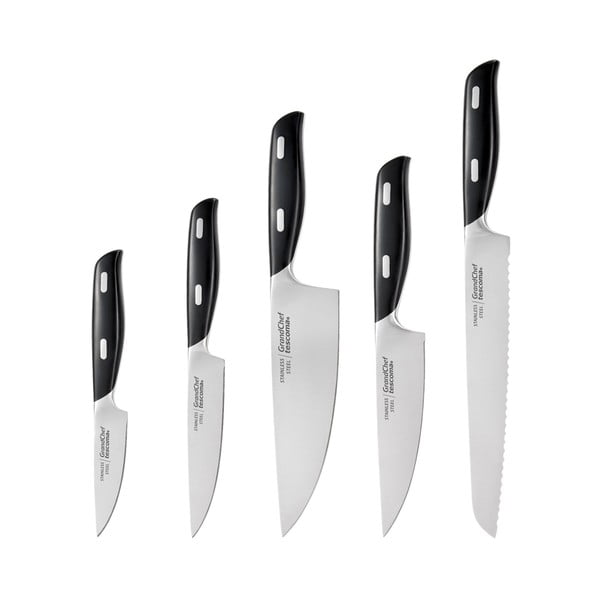 Set noževa sa stalkom 5 kom GrandChef – Tescoma-image-3