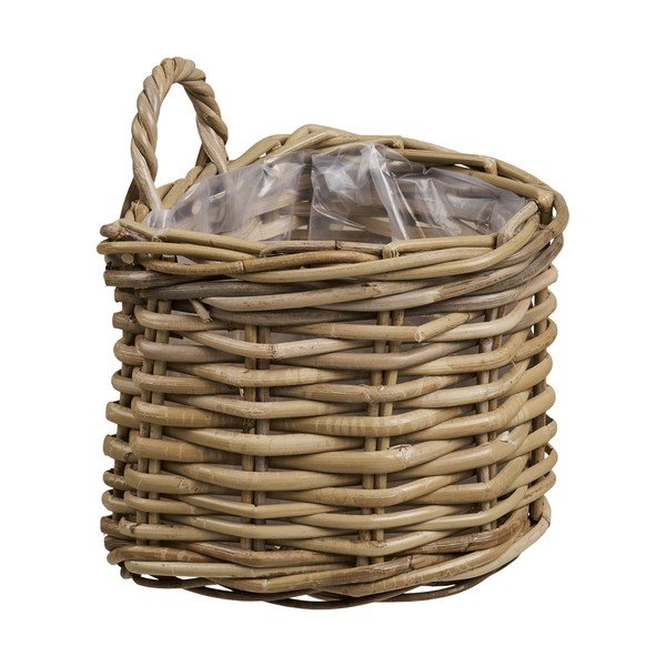 Ukrasna tegla za cvijeće za bilje/viseća i zidna od ratana Keli – House Nordic-image-2