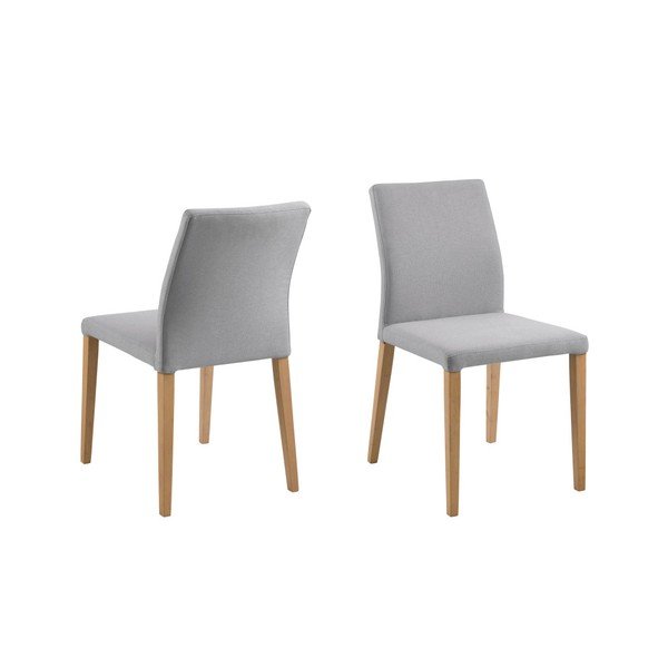 Set od 2 svijetlosive stolice Actona Zina-image-3