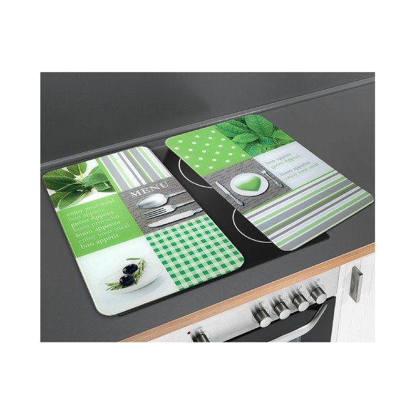 Set od 2 staklena poklopca za štednjak Wenko Menu-image-4