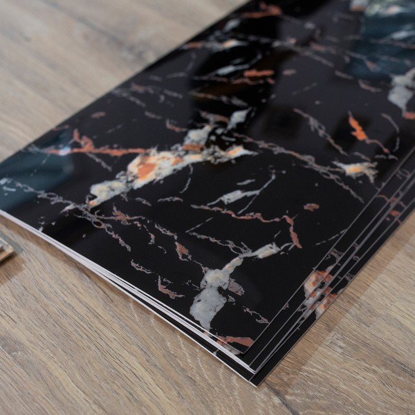 Samoljepljivi paneli u setu za zid 6 kom 60x30 cm Black Gold – SP TREND-image-1