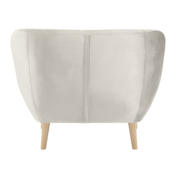 Krem fotelja Mazzini Sofas Amelie-image-4