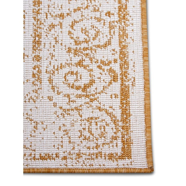 Oker žuti/bijeli vanjski tepih 80x150 cm Cebu – NORTHRUGS-image-4