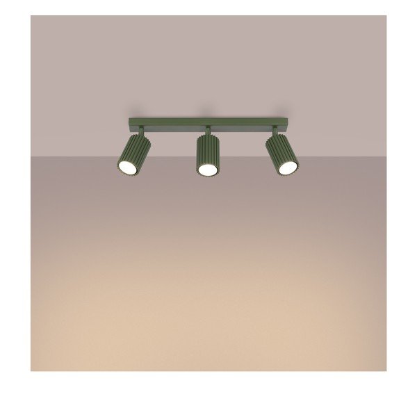 Zeleni reflektor 6,5x45 cm Gleam – Sollux-image-4