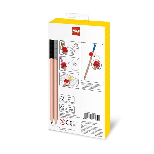 Set od 12 bojica s kockicom LEGO® Stationery-image-2
