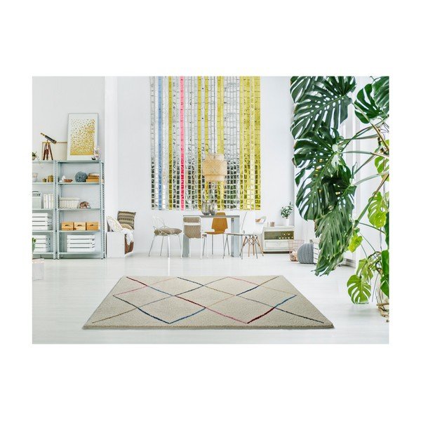 Bijeli tepih Universal Merlin White, 190 x 280 cm-image-1