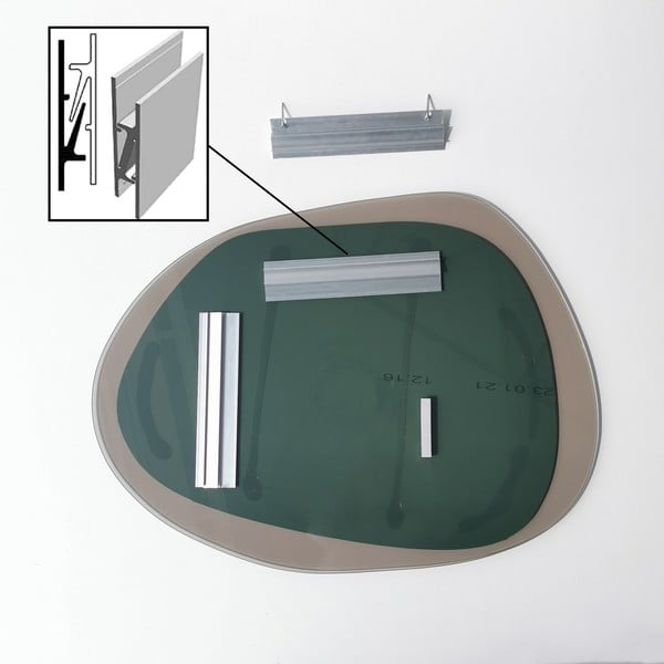 Zidno ogledalo Neostill Aqua, délka 55 cm-image-4