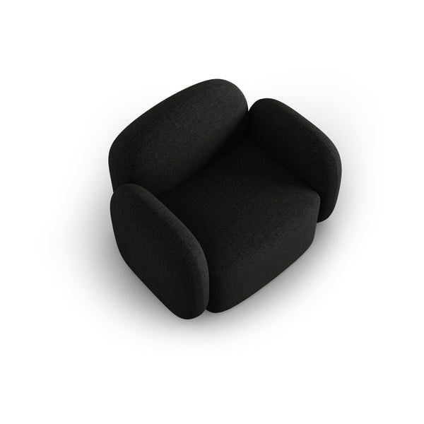 Crna fotelja Blair – Micadoni Home-image-3