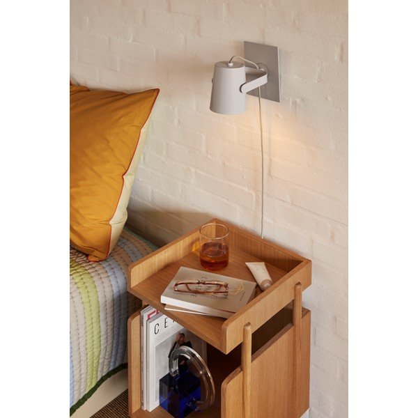 Svijetlo siva zidna lampa Ardent – Hübsch-image-1